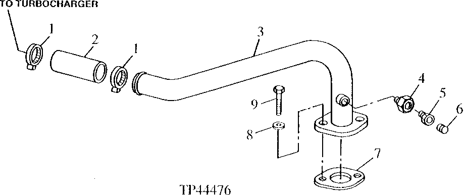 Схема запчастей John Deere 90ELC - 63 - Air Intake System ( - 704568) 0414 Intake Manifold 6068TDW07, 6068TDW56 6068TDW07, 6068TDW56