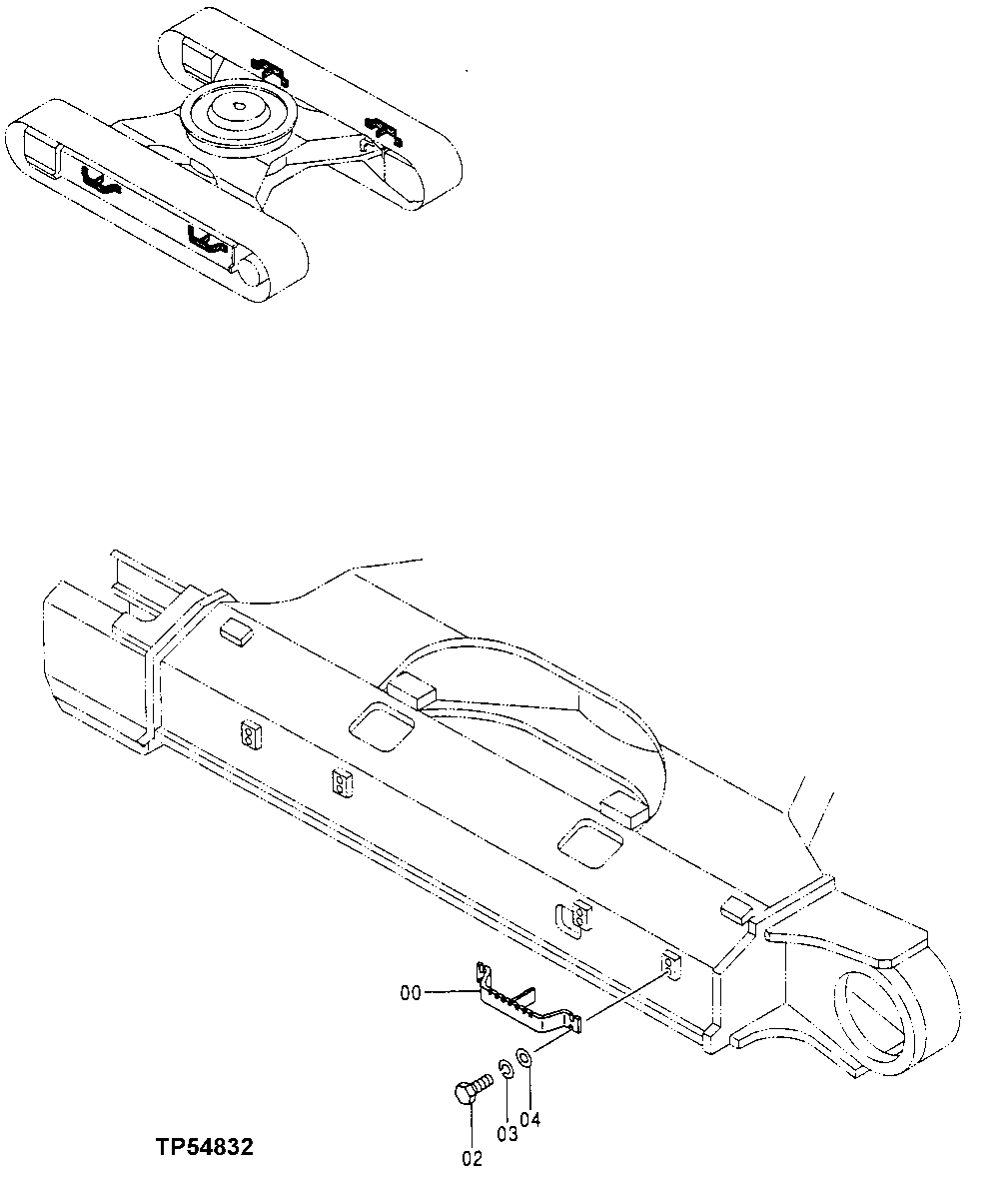 Схема запчастей John Deere 70LC - 4 - Step 0130 Track Systems
