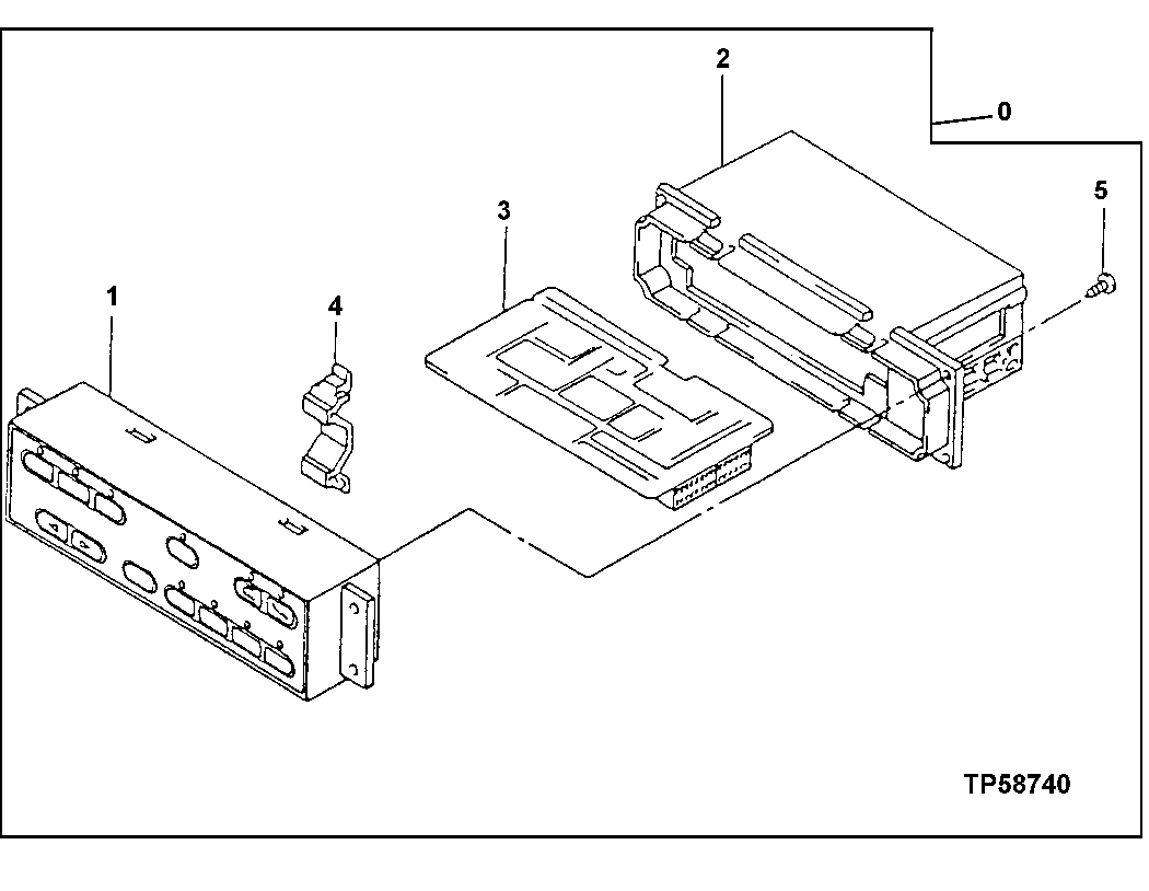 Схема запчастей John Deere 50LC - 88 - Air Conditioner Controls 1830 Heating & Air Conditioning