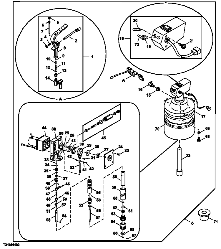 Схема запчастей John Deere 50 - 31 - Lubricator 1369 GREASES, OILS, FUELS AND COOLANTS