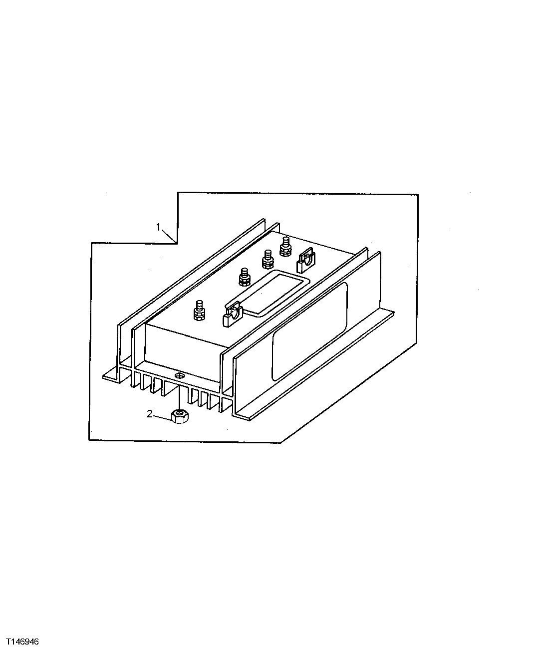 Схема запчастей John Deere 70CLC - 172 - CONVERTER (24-VOLT TO 12-VOLT) 1674 WIRING HARNESS & SWITCHES (IF NOT INCLUDED ELSEWHERE)