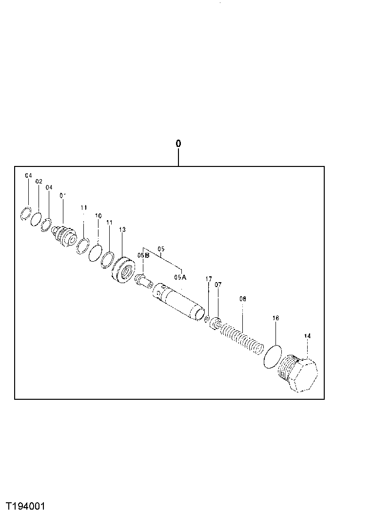 Схема запчастей John Deere 30CLC - 27 - Propel Motor Crossover Relief Valve Components (330CLC)(S.N.082519- ) 0260 AXLES, DIFF. & SUSP. SYS. HYD. (INCL. FWD)