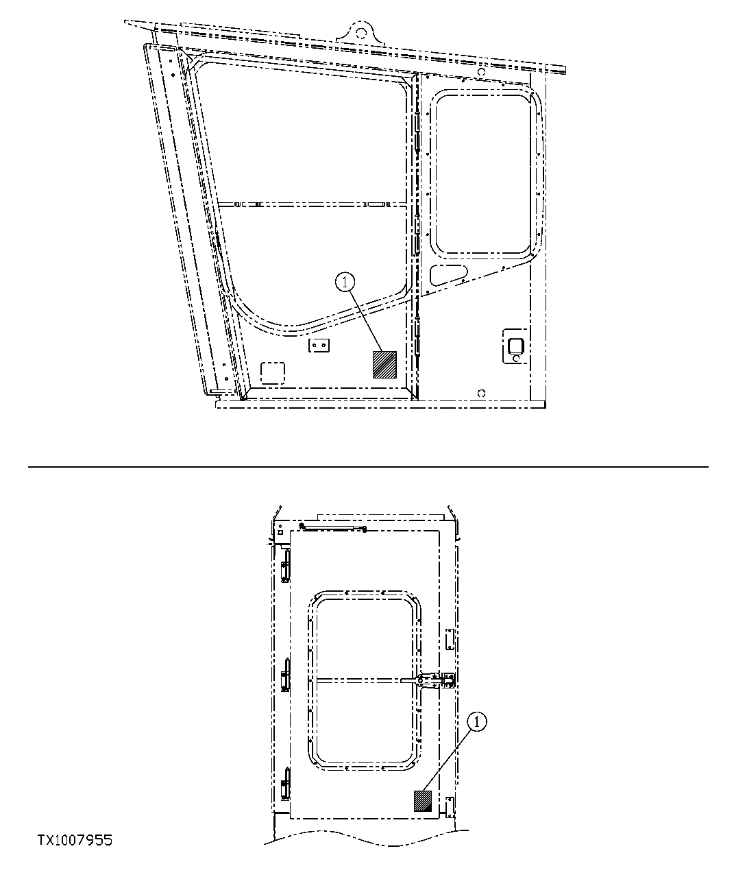 Схема запчастей John Deere 7C ZTS - 242 - AVOID TIPOVER DECAL 1322 DECALS & TRADEMARKS