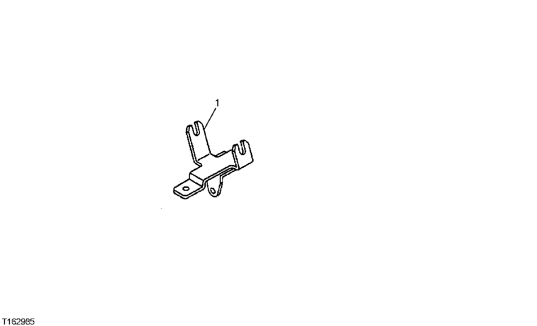 Схема запчастей John Deere 25CLC RTS - 48 - ACCELERATOR PEDAL CONTROL BRACKET 0505 COLD WEATHER STARTING AIDS