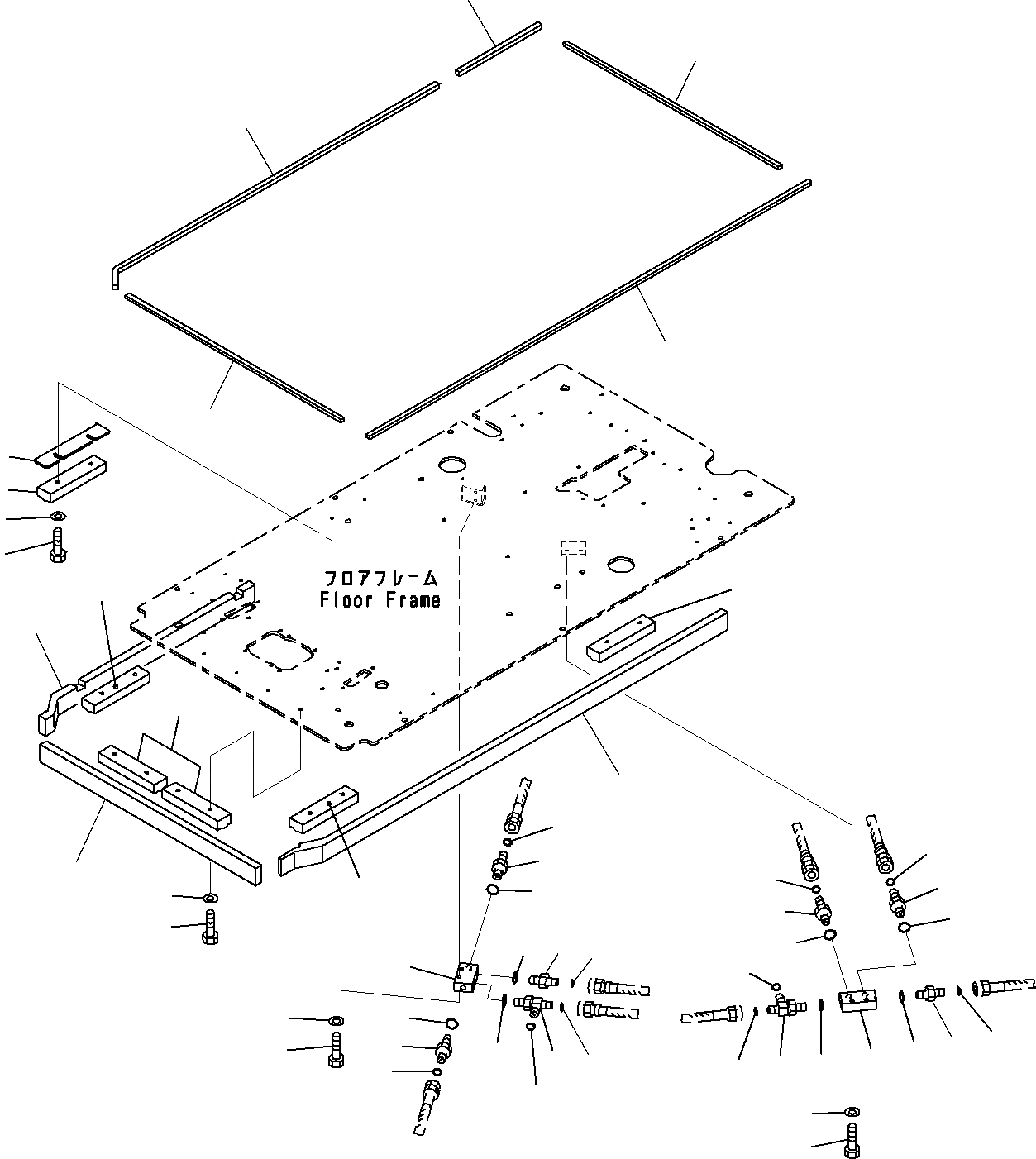 Схема запчастей Komatsu PC290-8K - КАБИНА (/)(№-) КАБИНА ОПЕРАТОРА И СИСТЕМА УПРАВЛЕНИЯ