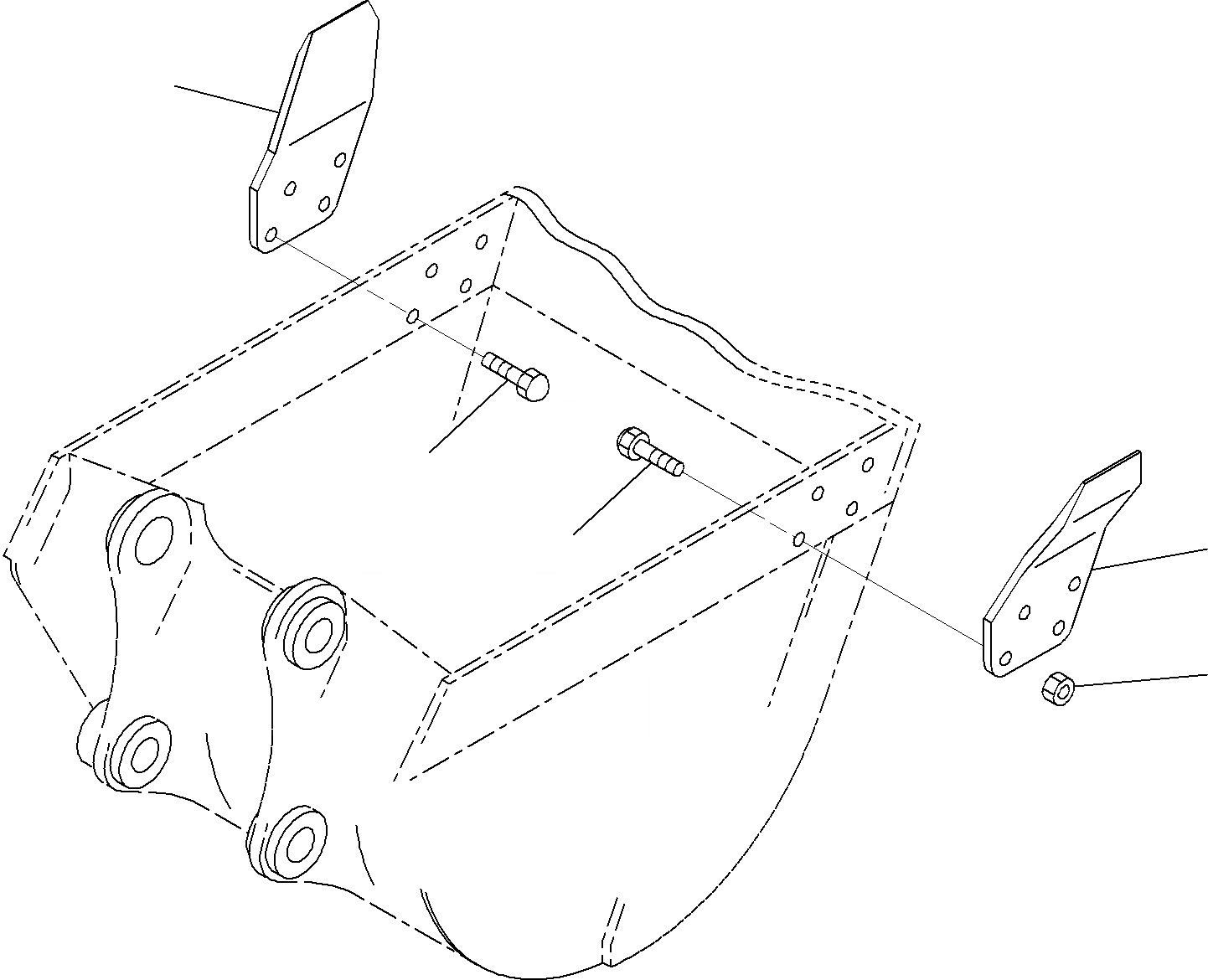 Схема запчастей Komatsu PC220LC-8 - ЭКСКАВАТ. КОВШ (/) РАБОЧЕЕ ОБОРУДОВАНИЕ