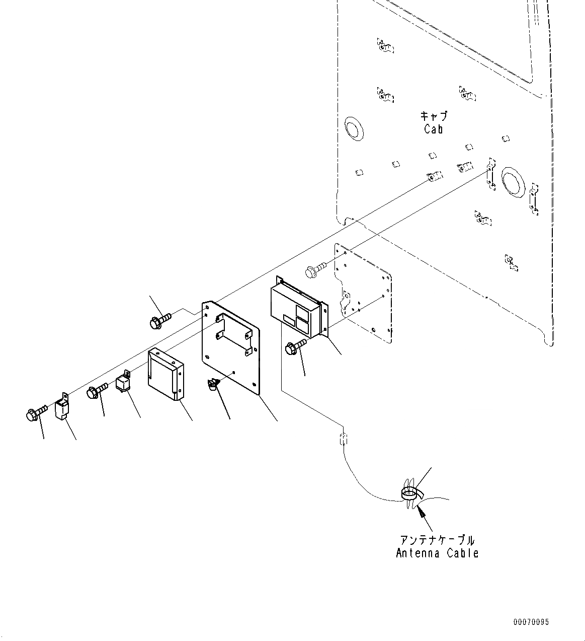 Схема запчастей Komatsu PC350LC-8 - КАБИНА, КАБИНА IN ЧАСТИ, КОНДИЦ. ВОЗДУХА И KOMTRAX КОНТРОЛЛЕР (№-99) КАБИНА, КАБИНА ROPS, ПЕРЕДН. ФИКС. ОКНА, АВТОМАТИЧ. КОНДИЦ. ВОЗДУХА, МАСТЕР КЛЮЧ, С KOMTRAX