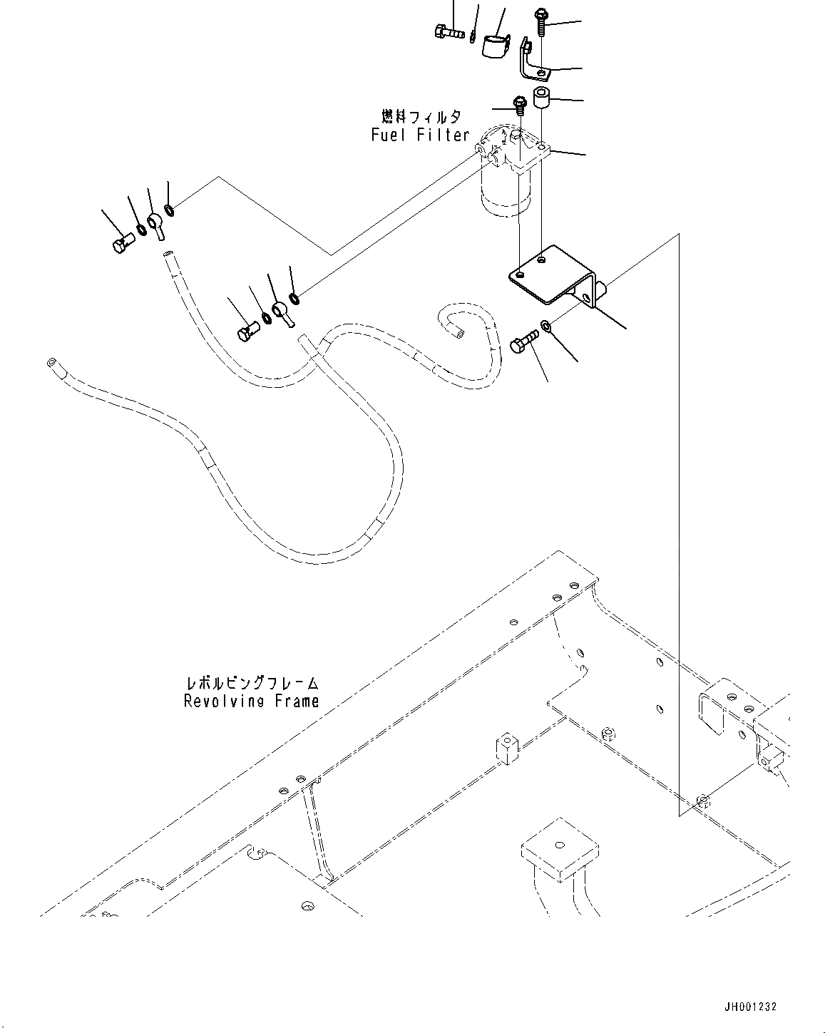 Схема запчастей Komatsu PC130-8 - ТОПЛИВН. ПОДАЮЩ. ТРУБЫ, ТОПЛИВН. ФИЛЬТР. КОРПУС (№8-8) ТОПЛИВН. ПОДАЮЩ. ТРУБЫ, С EXTRA BAD ТОПЛИВН. И ПЛОХ. ТОПЛИВО СПЕЦ-ЯIFICATION, ВОДН.+DUST, ДОПОЛН. ФИЛЬТР.