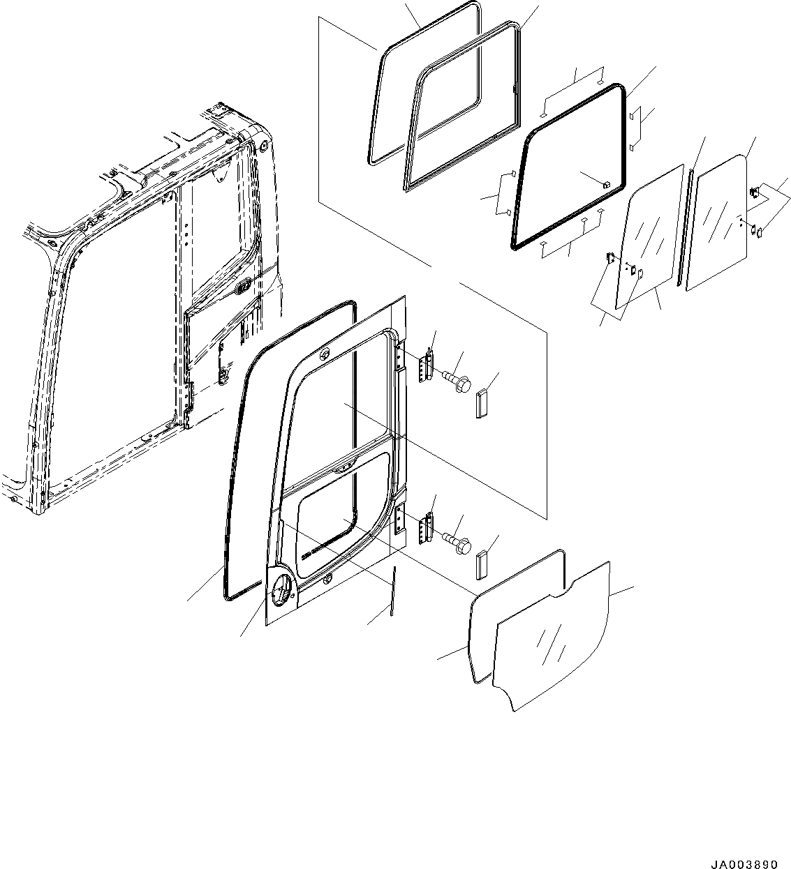 Схема запчастей Komatsu PC130-8 - КАБИНА, ДВЕРЬ (№8-8) КАБИНА, КАБИНА ROPS, ЗАЩИТА ОТ ВАНДАЛИЗМА, С AM-FM РАДИО, ASIA И OCEANIA, ДЛЯ АВСТРАЛИИ