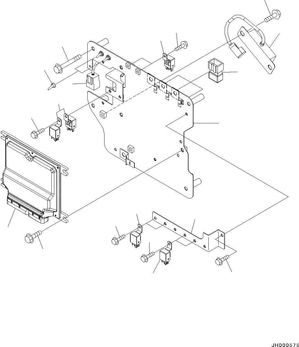 Схема запчастей Komatsu PC130-8 - КАБИНА, КАБИНА IN ЧАСТИ, SUB ПЛАСТИНА И РЕЛЕ (№8-) КАБИНА, КАБИНА ROPS, ПРАВ. И ЗАДН. ФИКС. ОКНА, БЕЗ AM-FM РАДИО