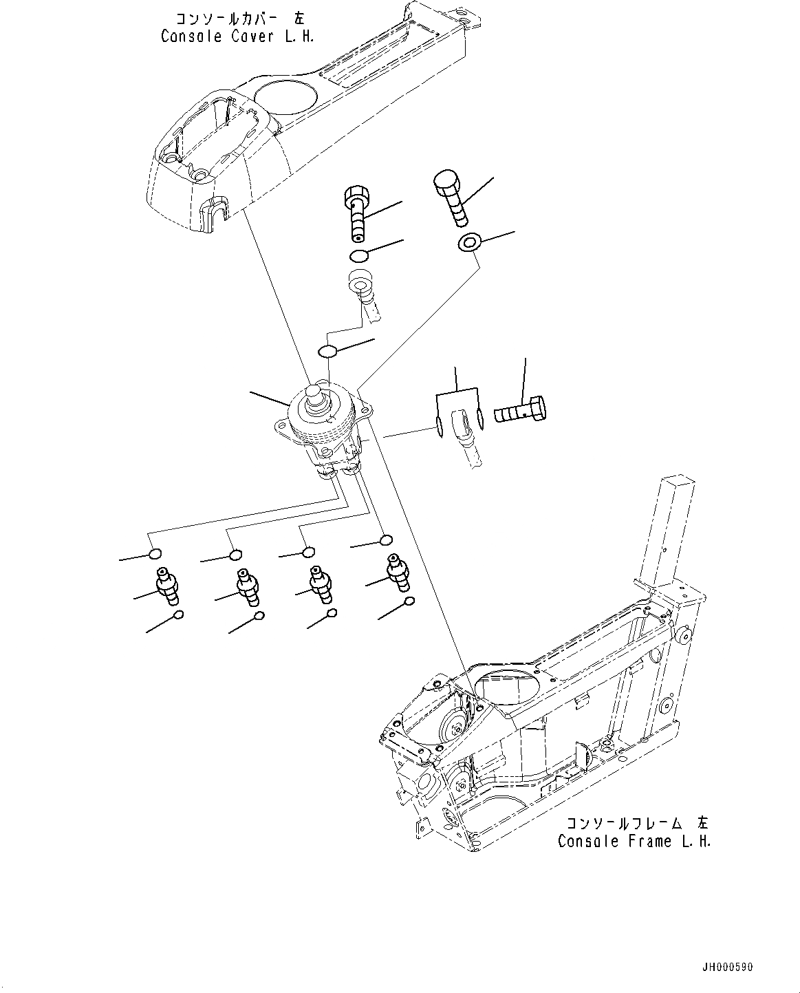 Схема запчастей Komatsu PC130-8 - КАБИНА, ПОЛ, КЛАПАН, ЛЕВ. (№8-) КАБИНА, КАБИНА ROPS, ПРАВ. И ЗАДН. ФИКС. ОКНА, БЕЗ AM-FM РАДИО
