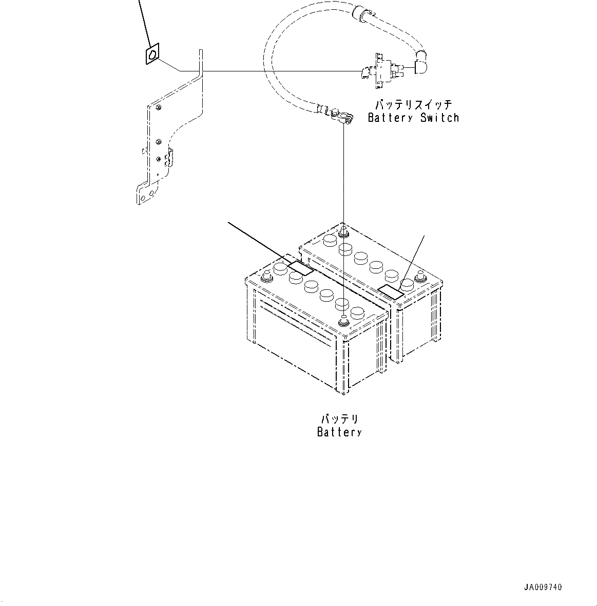 Схема запчастей Komatsu PC130-8 - ПРЕДУПРЕЖДАЮЩ. МАРКИРОВКАS, АККУМУЛЯТОР (№88-) ПРЕДУПРЕЖДАЮЩ. МАРКИРОВКАS, АККУМУЛЯТОР, АНГЛ., KUK, ЕС ARRANGEMENT