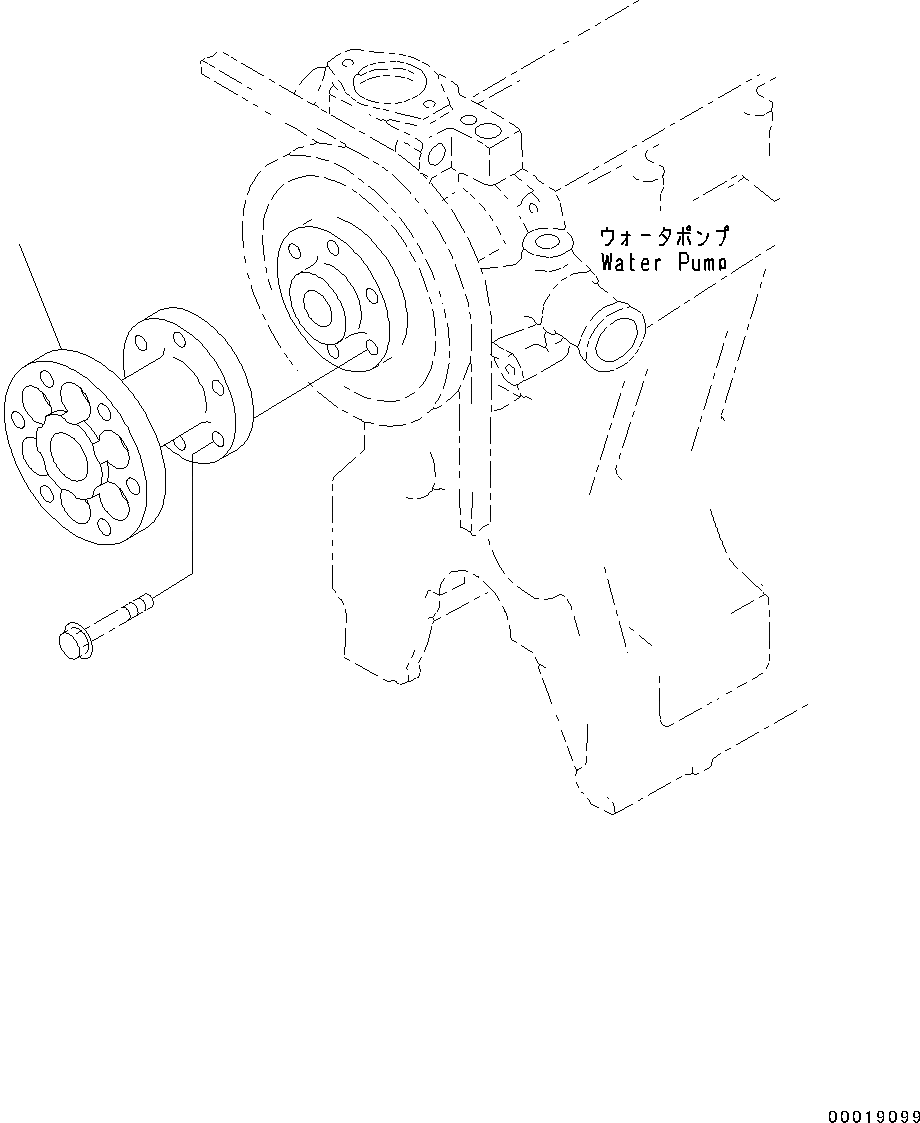 Схема запчастей Komatsu SAA4D95LE-5D - ВЕНТИЛЯТОР ОХЛАЖДЕНИЯ УПЛОТНЕНИЯ (№79-) ВЕНТИЛЯТОР ОХЛАЖДЕНИЯ УПЛОТНЕНИЯ