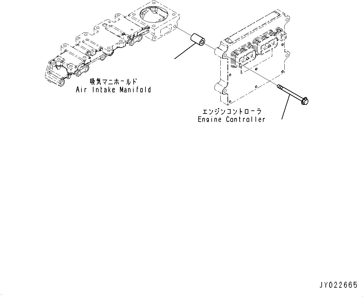 Схема запчастей Komatsu SAA4D95LE-5D - УПРАВЛ-Е ДВИГАТЕЛЕМLER КРЕПЛЕНИЕ (№-) УПРАВЛ-Е ДВИГАТЕЛЕМLER КРЕПЛЕНИЕ