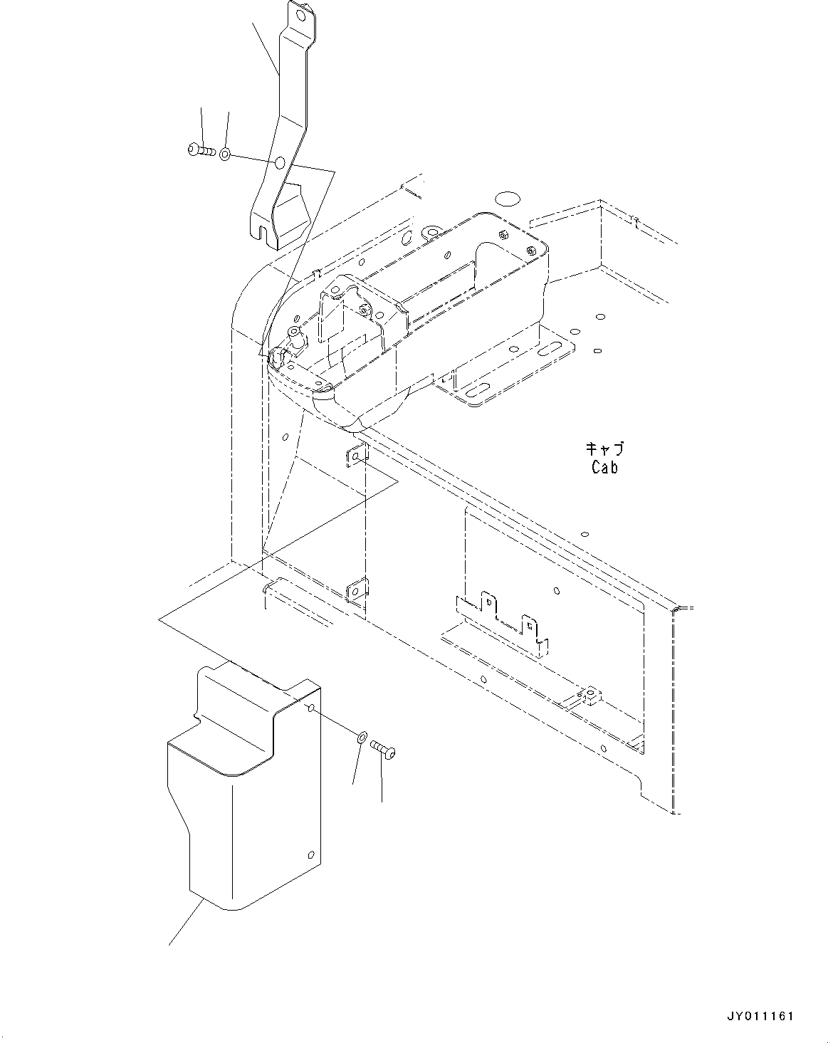 Схема запчастей Komatsu PC45MR-3 - КАБИНА, КАБИНА IN ЧАСТИ, ПОКРЫТИЕ ПОЛА (№-) КАБИНА, ОТВ. С ИЗМ. УГЛОМ DOZER, С ЗАДН.VIEW MIRROR, ЛЕВ. И ПРАВ., КОНДИЦ. ВОЗДУХА, МАСТЕР КЛЮЧ, PROVISION ДЛЯ -ДОПОЛН. АКТУАТОР PI