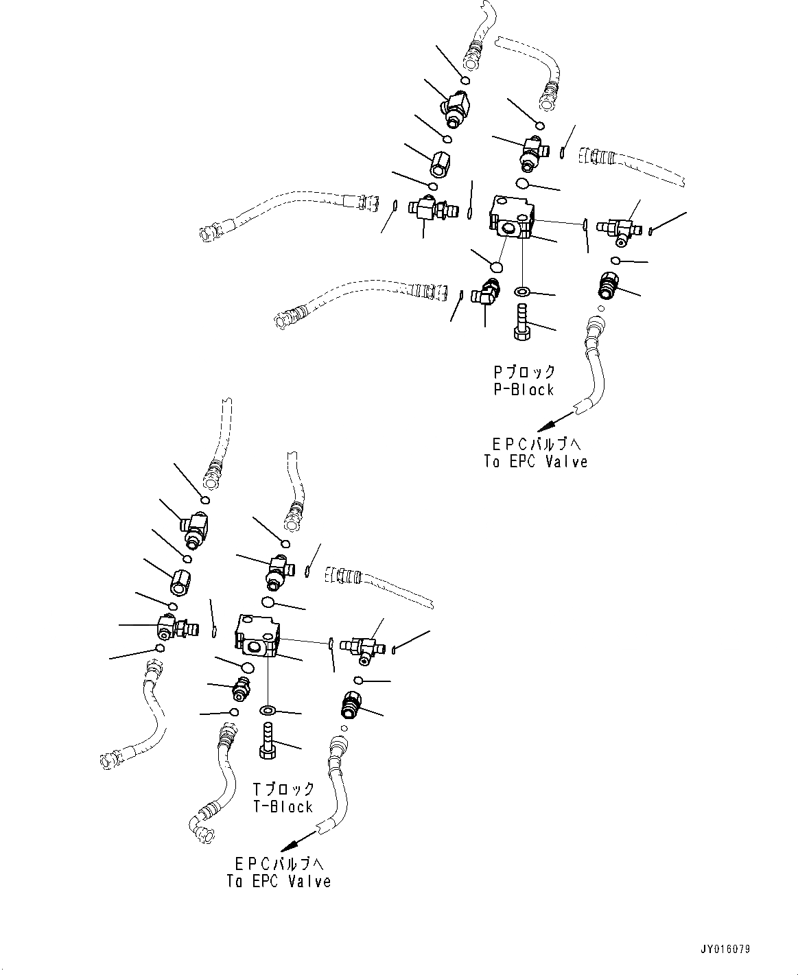 Схема запчастей Komatsu PC45MR-3 - ОСНОВН. КОНСТРУКЦИЯ, ПОЛ, P, T БЛОК И УПЛОТНЕНИЕ (№-) ОСНОВН. КОНСТРУКЦИЯ, ОТВ. С ИЗМ. УГЛОМ DOZER, С ПРОПОРЦИОНАЛЬН. РЫЧАГ УПРАВЛ-Я, PROVISION ДЛЯ -ДОПОЛН. АКТУАТОР ТРУБЫ, ВЫСОК. ЕМК.