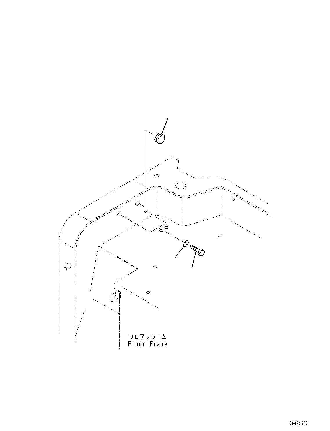 Схема запчастей Komatsu PC45MR-3 - ОСНОВН. КОНСТРУКЦИЯ, ЭЛЕМЕНТЫ (№-) ОСНОВН. КОНСТРУКЦИЯ, ОТВ. С ИЗМ. УГЛОМ DOZER, С ПРОПОРЦИОНАЛЬН. РЫЧАГ УПРАВЛ-Я, PROVISION ДЛЯ -ДОПОЛН. АКТУАТОР ТРУБЫ, ВЫСОК. ЕМК.