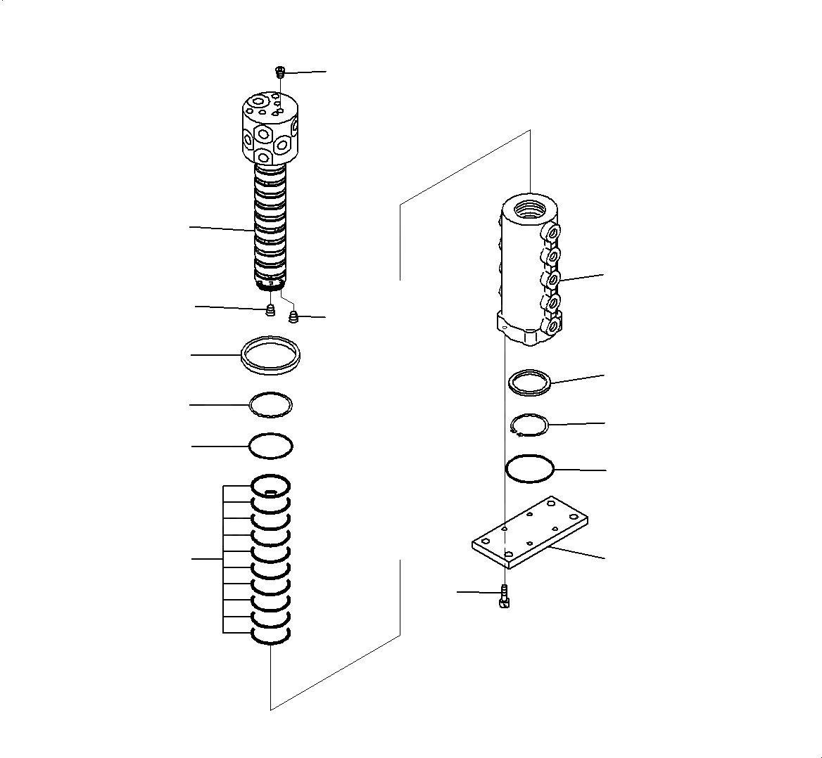 Схема запчастей Komatsu PC18MR-3 - ПОВОРОТНОЕ СОЕДИНЕНИЕ, ВНУТР. ЧАСТИ (№-) ПОВОРОТНОЕ СОЕДИНЕНИЕ, РЕГУЛЯТОР ТИП