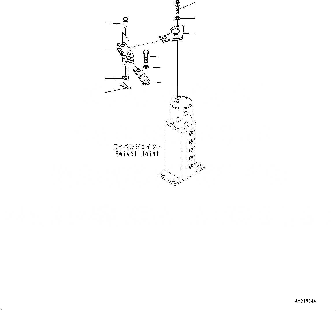 Схема запчастей Komatsu PC18MR-3 - ГУСЕНИЧНАЯ РАМА, SWIVEL БЛОКИР. (№-) ГУСЕНИЧНАЯ РАМА, РЕГУЛЯТОР ТИП, STEEL