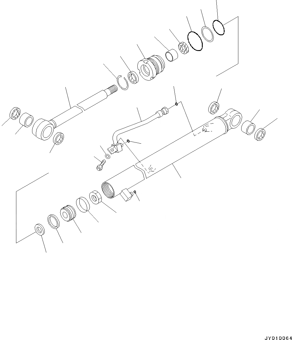 Схема запчастей Komatsu PC18MR-3 - СТРЕЛА, ЦИЛИНДР РУКОЯТИ(№-) СТРЕЛА, 7MM СТРЕЛА, КРОМЕ ЯПОН.