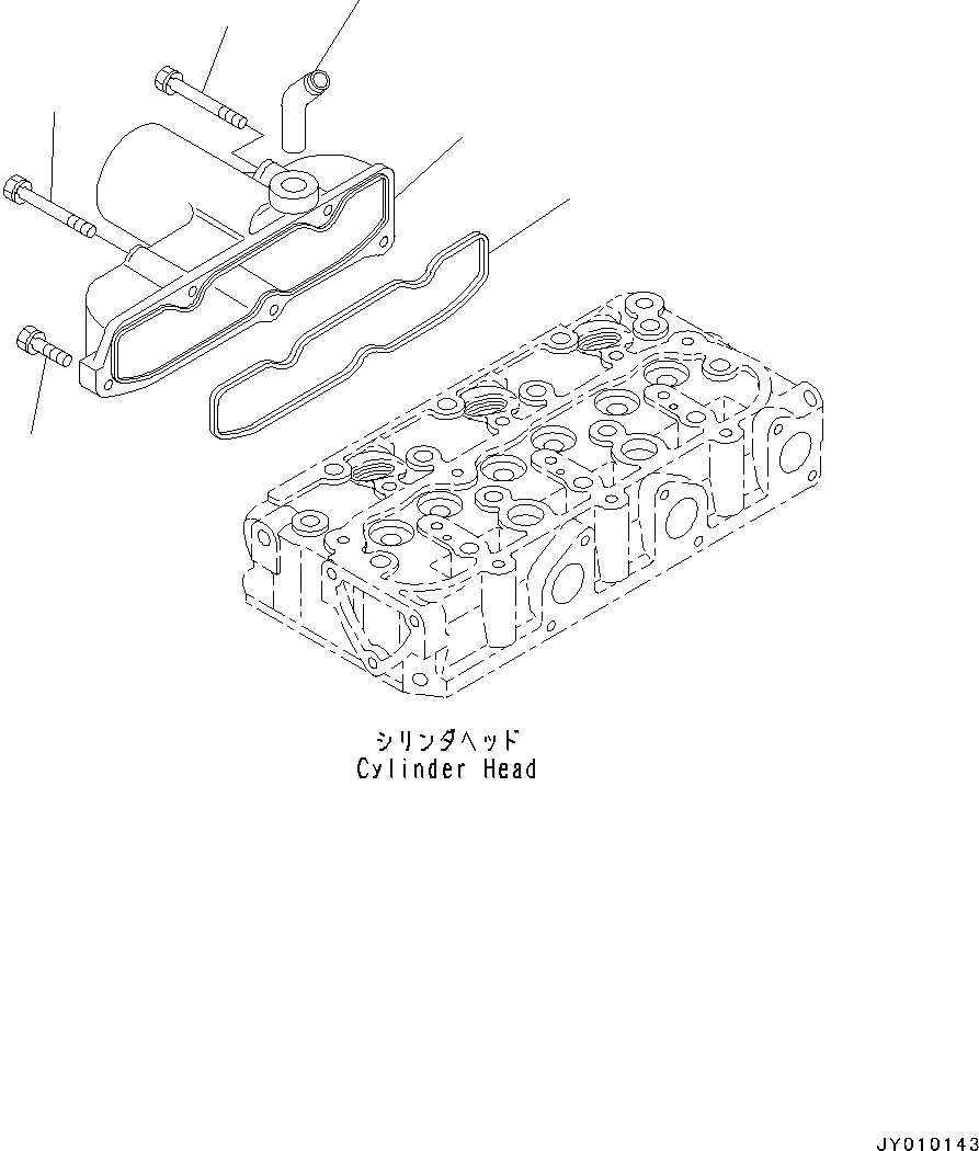Схема запчастей Komatsu 3D67E-2A - ДВИГАТЕЛЬ, INTAKE КОЛЛЕКТОР (№8A7-) ДВИГАТЕЛЬ, ДВОЙНОЙ ЭЛЕМЕНТ ТИП