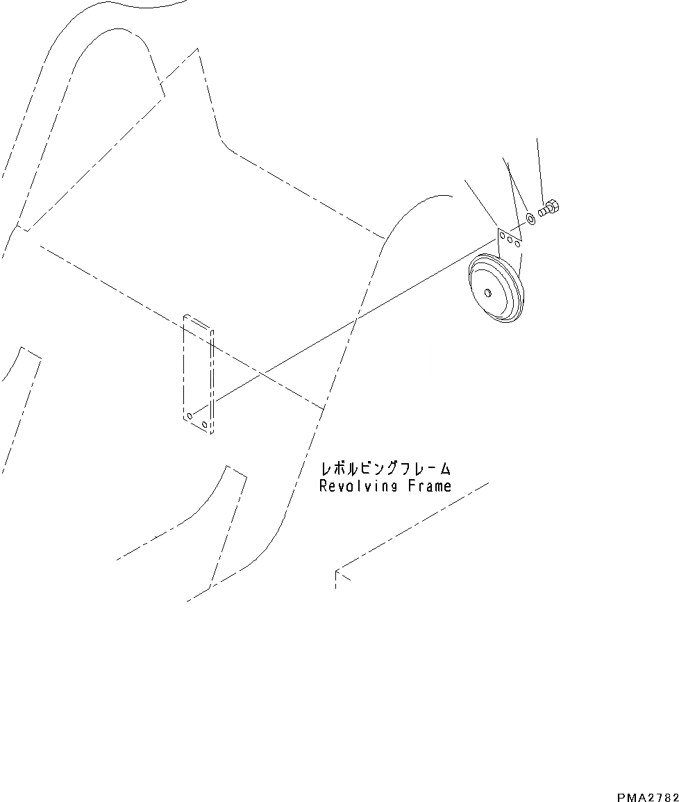 Схема запчастей Komatsu PC130-8 - ЗВУК. СИГНАЛ.(№8-) ЗВУК. СИГНАЛ.