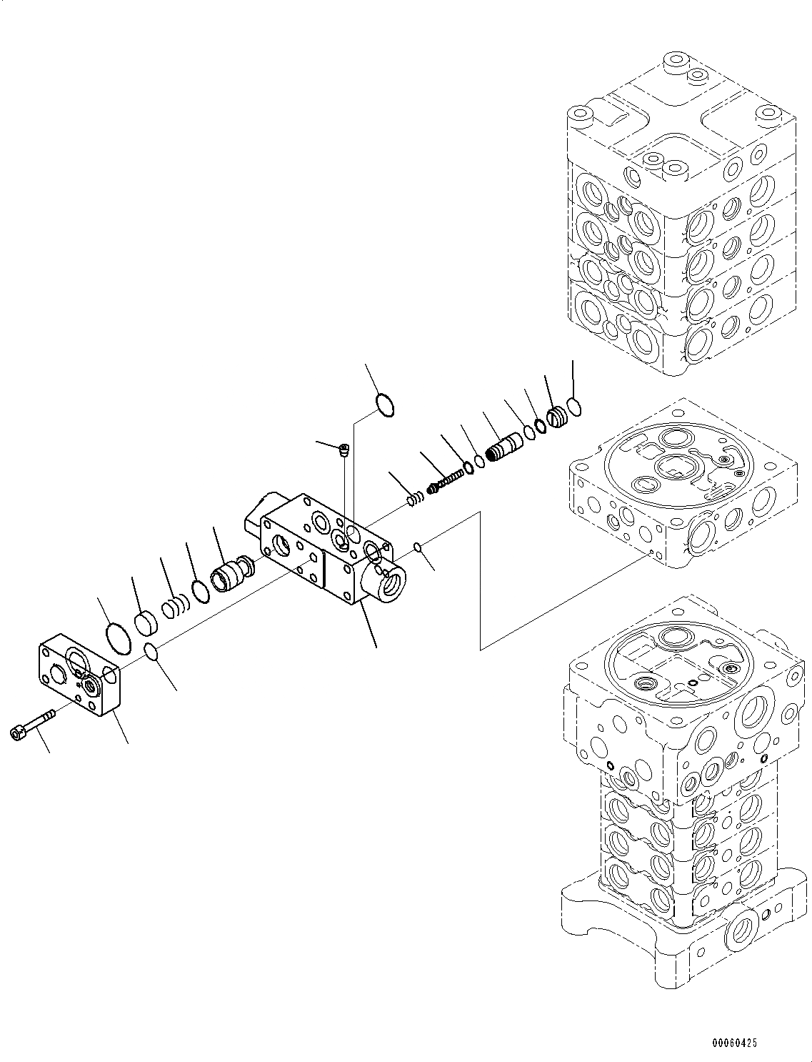 Схема запчастей Komatsu PC130-8 - ОСНОВН. УПРАВЛЯЮЩ. КЛАПАН, -АКТУАТОР, -ЧАСТИ ТИП, ОТВАЛ СПЕЦ-ЯIFICATION(№8-) ОСНОВН. УПРАВЛЯЮЩ. КЛАПАН, -АКТУАТОР, -ЧАСТИ ТИП, ОТВАЛ СПЕЦ-ЯIFICATION