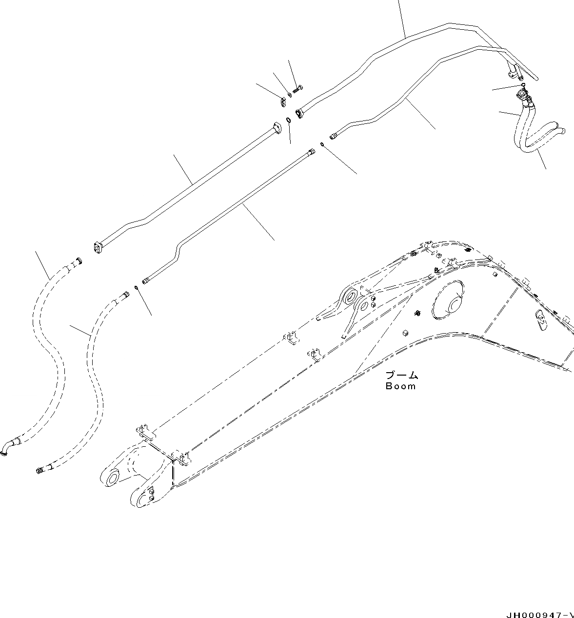 Схема запчастей Komatsu PC130-8 - СТРЕЛА, -АКТУАТОР, БЫСТРОСЪЕМН. МЕХ-М(№8-) СТРЕЛА, -АКТУАТОР, БЫСТРОСЪЕМН. МЕХ-М