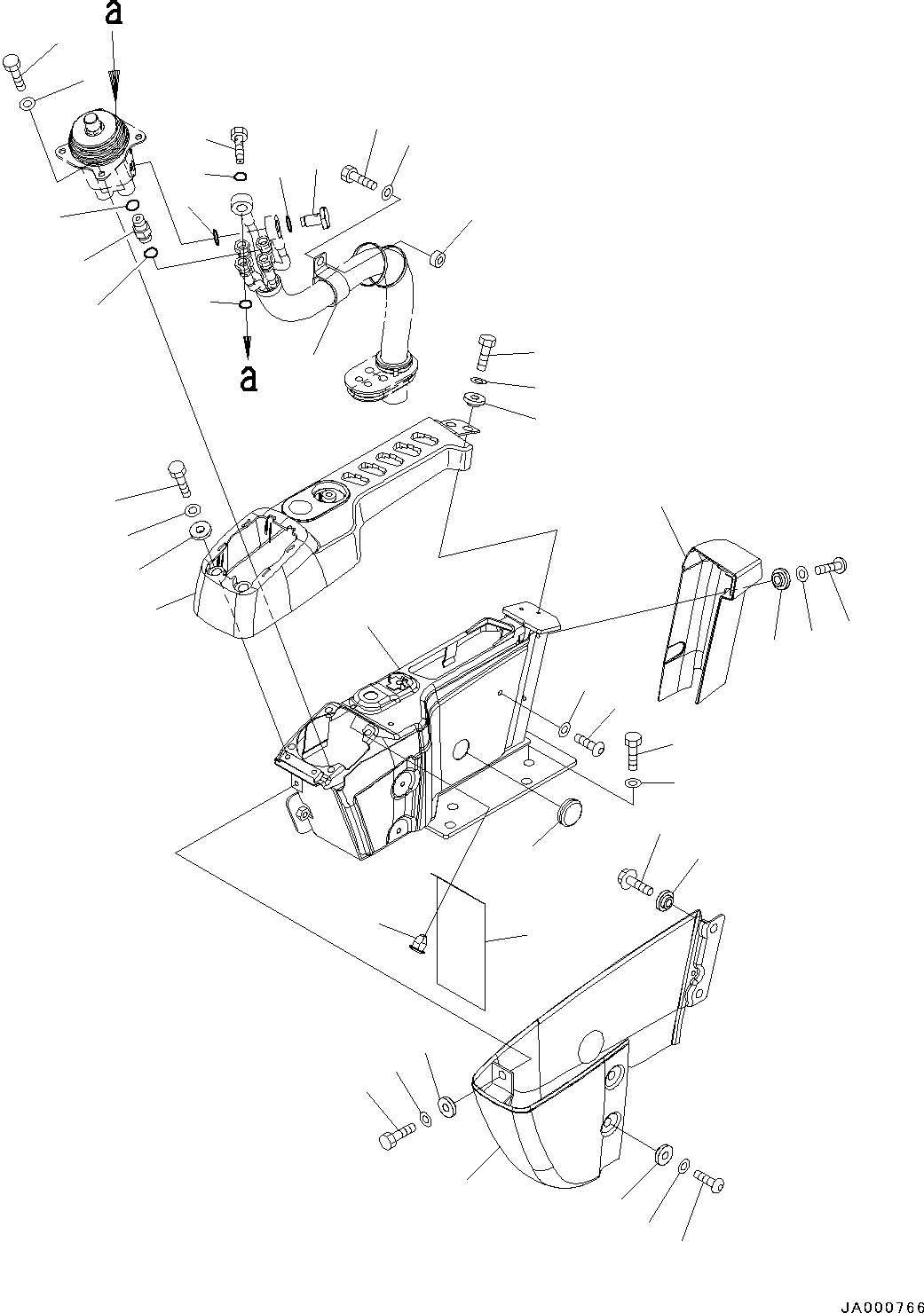 Схема запчастей Komatsu PC88MR-8 - ОСНОВН. КОНСТРУКЦИЯ, КОНСОЛЬН. БЛОК, ПРАВ. (№8-) ОСНОВН. КОНСТРУКЦИЯ, С БЫСТРОСЪЕМН. МЕХ-М ТРУБЫ, AM-FM РАДИО, ASIA И OCEANIA