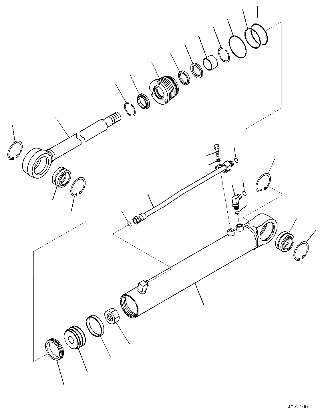 Схема запчастей Komatsu D31PX-22 - DOZER ЦИЛИНДР ПОДЪЕМА ОТВАЛА (№-) DOZER ЦИЛИНДР ПОДЪЕМА ОТВАЛА, С TОБОД КОЛЕСАMING DOZER