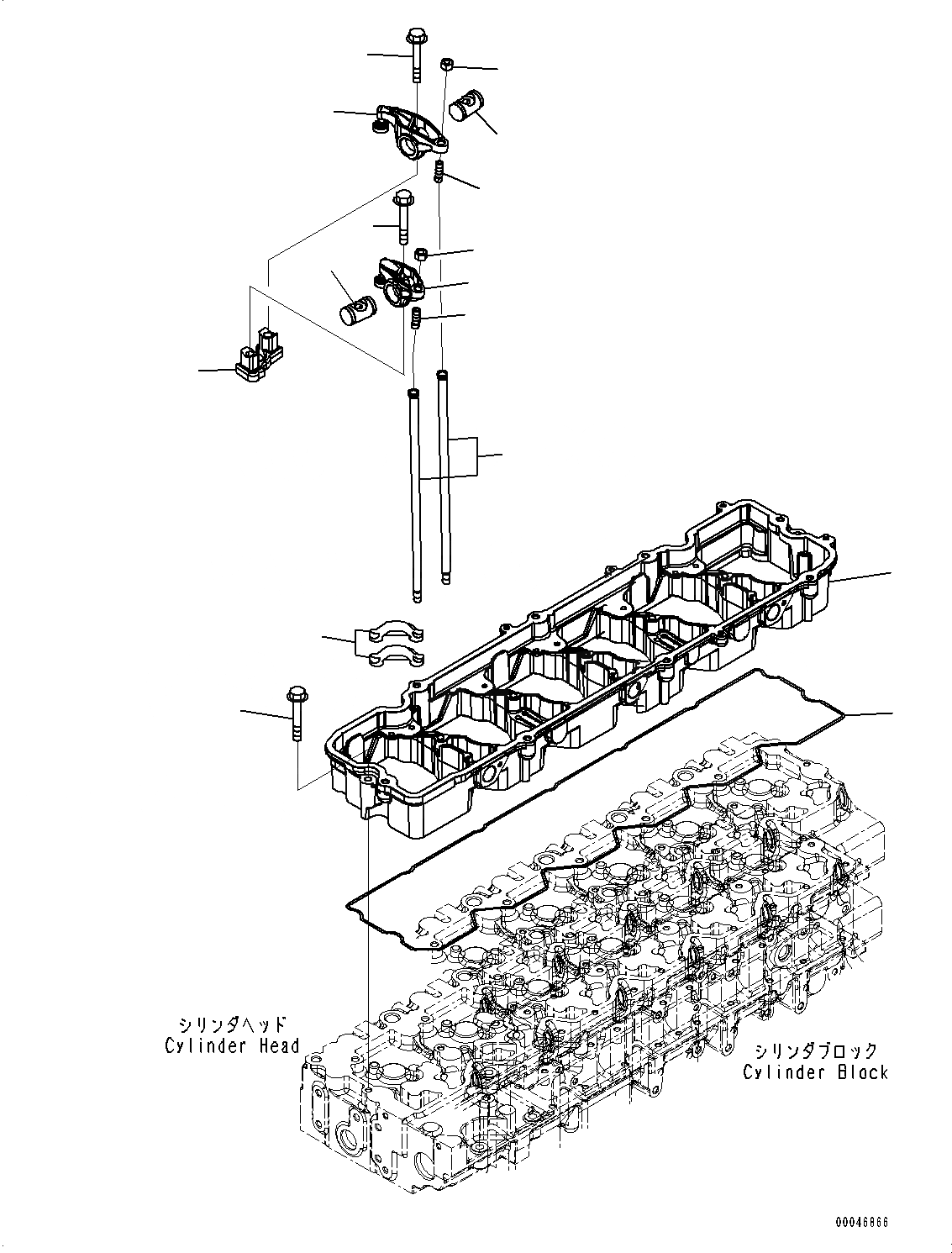 Схема запчастей Komatsu SAA6D114E-3D - КРЕПЛЕНИЕ КОРОМЫСЛА И КОРОМЫСЛО (№877-) КРЕПЛЕНИЕ КОРОМЫСЛА И КОРОМЫСЛО