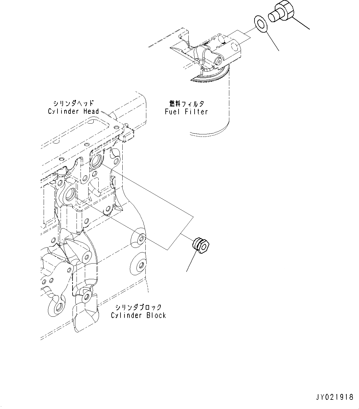 Схема запчастей Komatsu SAA6D114E-3D - ЗАГЛУШКА (№877-897) ЗАГЛУШКА, C АНТИКОР. ЭЛЕМЕНТОМ