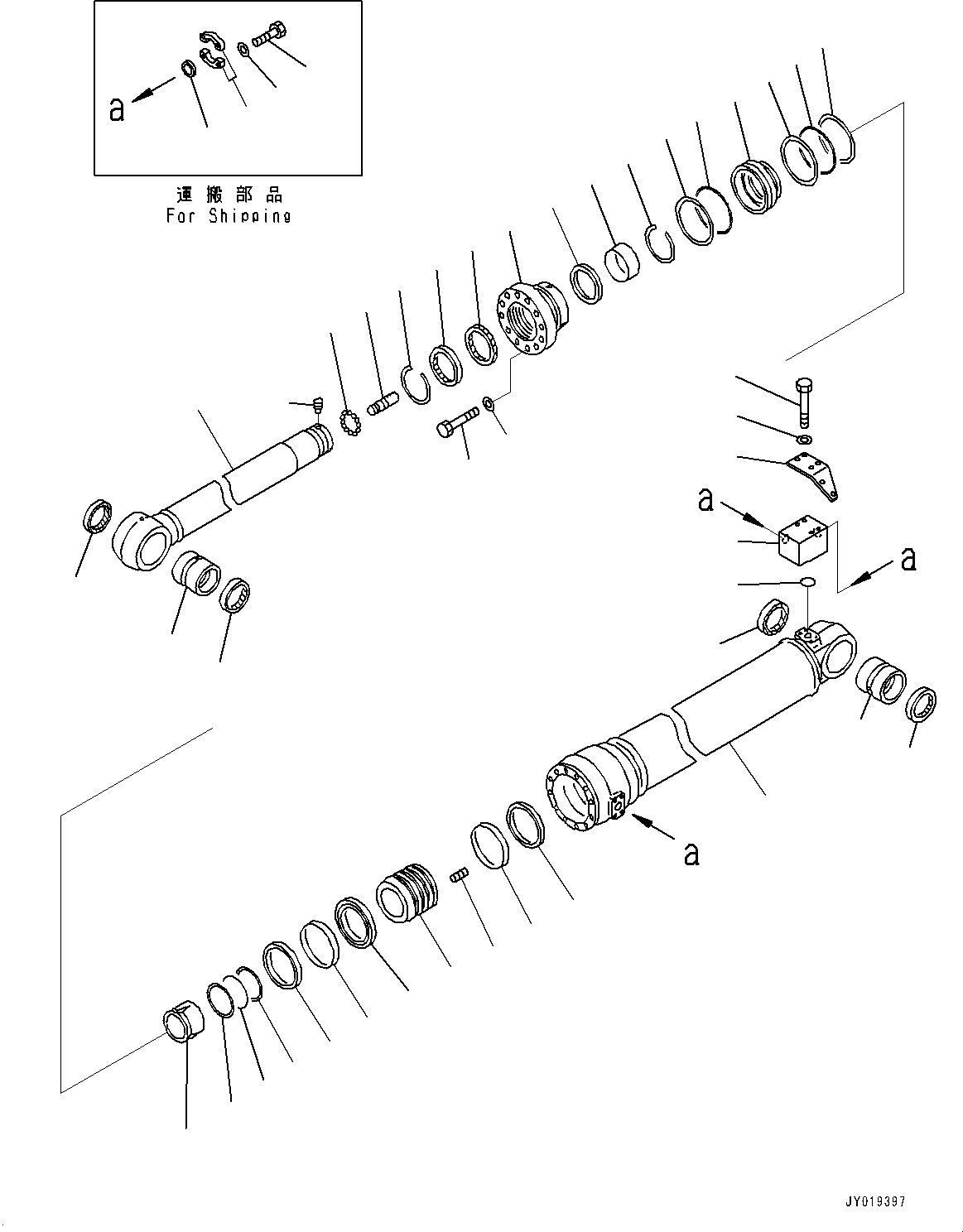 Схема запчастей Komatsu PC400LC-8 - ЦИЛИНДР РУКОЯТИ(№7-) ЦИЛИНДР РУКОЯТИ, ДЛЯ СТРЕЛЫ И РУКОЯТЬ ANTI-DROP КЛАПАН