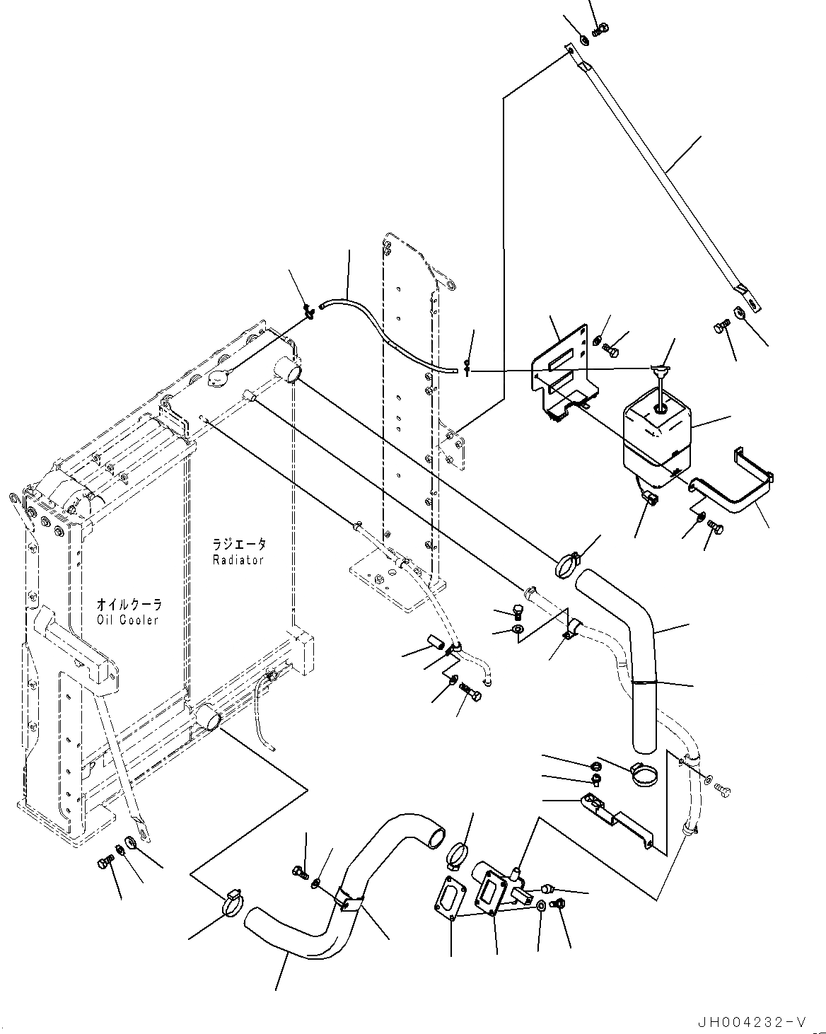 Схема запчастей Komatsu PC400-8 - СИСТЕМА ОХЛАЖДЕНИЯ, (/7) (№7-) СИСТЕМА ОХЛАЖДЕНИЯ, ЕС БЕЗОПАСН. REGULATION