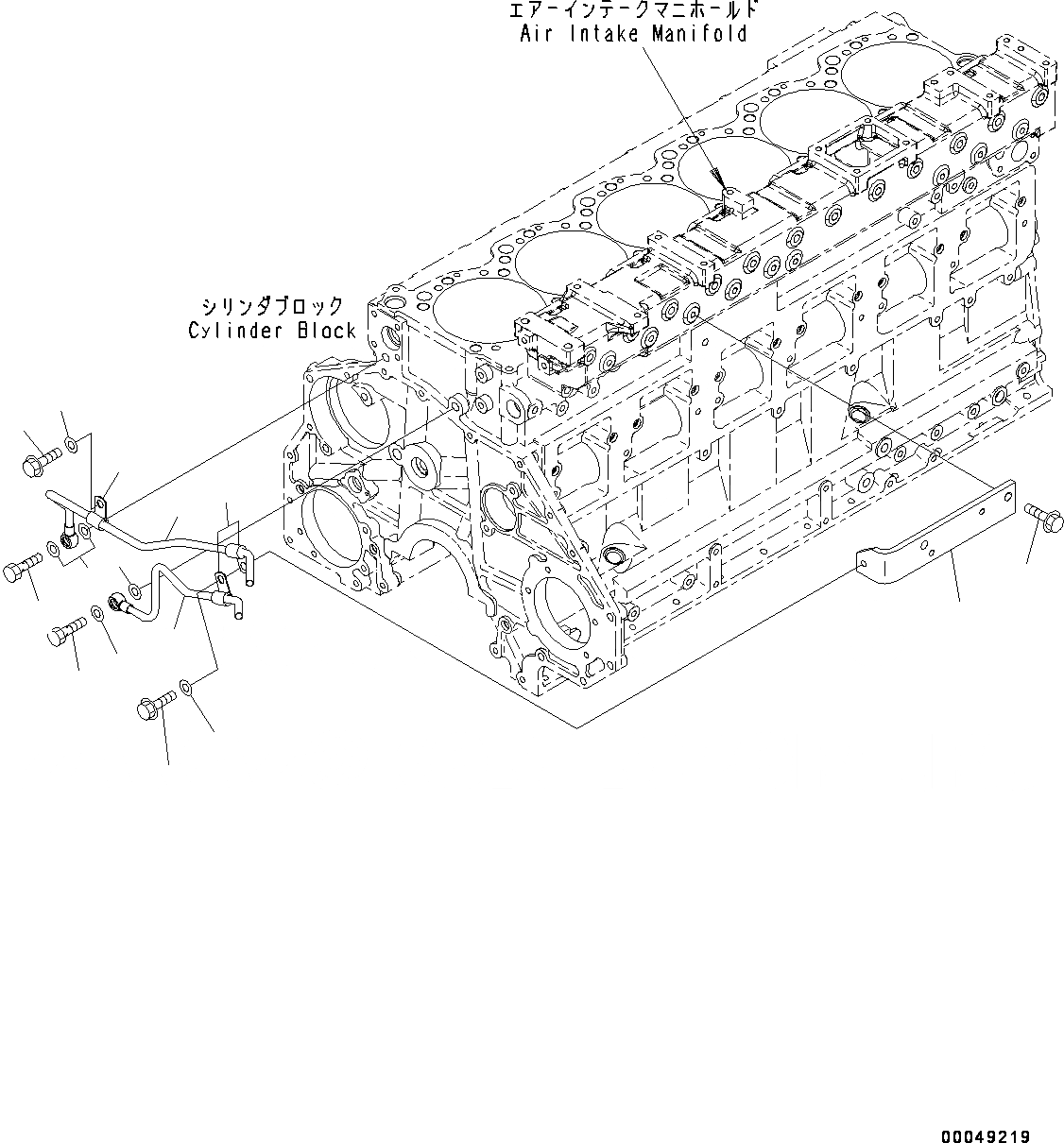 Схема запчастей Komatsu SAA6D125E-5F - АНТИКОРРОЗ. ЭЛЕМЕНТ КОМПОНЕНТЫ (№-) АНТИКОРРОЗ. ЭЛЕМЕНТ КОМПОНЕНТЫ