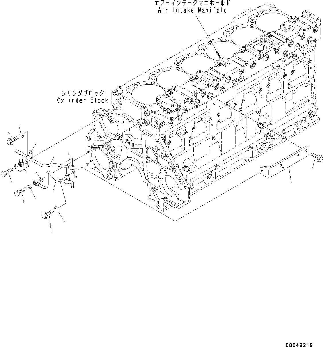 Схема запчастей Komatsu SAA6D125E-5-FR - АНТИКОРРОЗ. ЭЛЕМЕНТ КОМПОНЕНТЫ (№-9) АНТИКОРРОЗ. ЭЛЕМЕНТ КОМПОНЕНТЫ