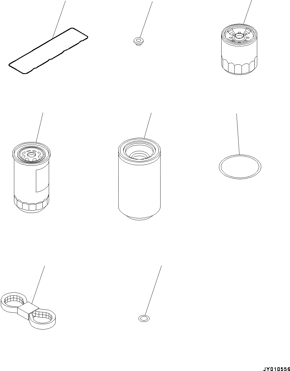 Схема запчастей Komatsu SAA4D95LE-5G - ЗАП. ЧАСТИ, IN (№-) ЗАП. ЧАСТИ