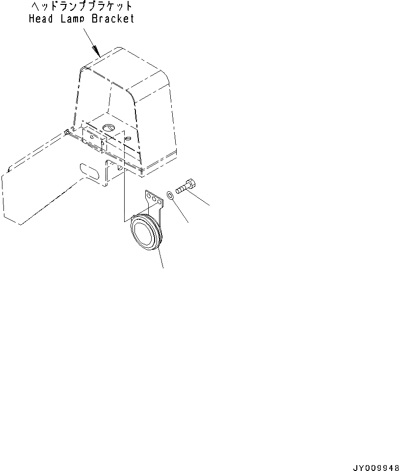 Схема запчастей Komatsu WA50-6 - ОСВЕЩЕНИЕ И ЗВУК. СИГНАЛ., ЗВУК. СИГНАЛ. (№-) ОСВЕЩЕНИЕ И ЗВУК. СИГНАЛ.
