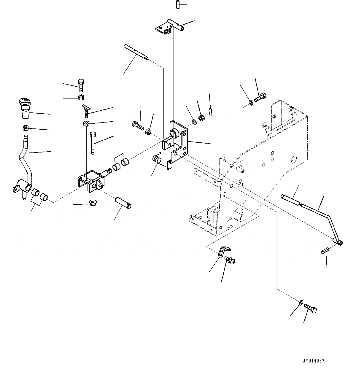 Схема запчастей Komatsu WA50-6 - ОСНОВН. КОНСТРУКЦИЯ, РЫЧАГ УПРАВЛЕНИЯ РАБОЧИМ ОБОРУДОВАНИЕМ (№-) ОСНОВН. КОНСТРУКЦИЯ, 3-Х СЕКЦИОНН. КОНТРОЛЬН. КЛАПАН С НАВЕСН. ОБОРУД ЦИЛИНДР, ДЛЯ США, С МАСТЕР КЛЮЧ