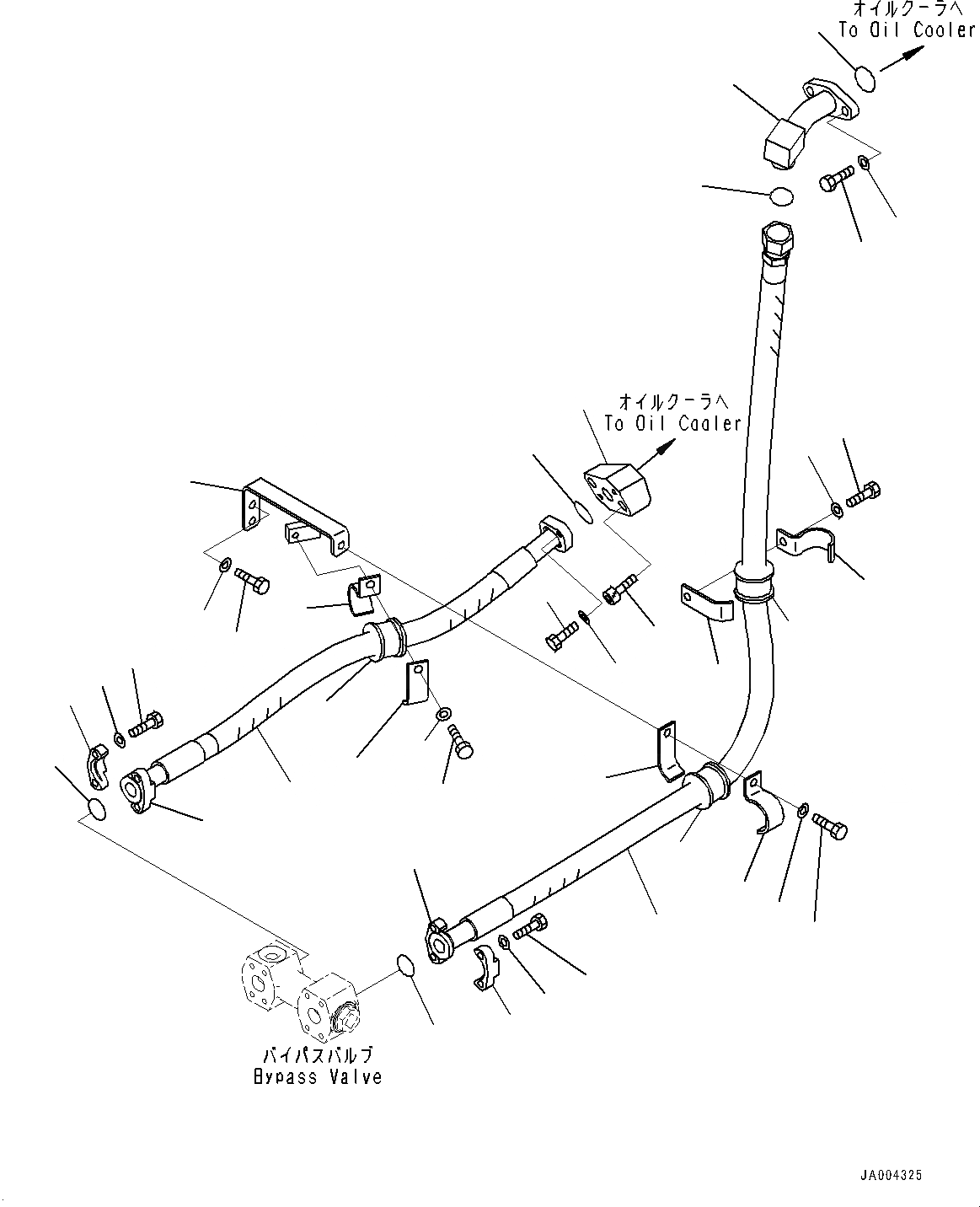 Схема запчастей Komatsu WA200-6 - ГИДРОЛИНИЯ, МАСЛООХЛАДИТЕЛЬ (№779-) ГИДРОЛИНИЯ, С 3-Х СЕКЦ. КОНТР. КЛАПАНОМ, ШИР. СЕРДЦЕВИНА РАДИАТОР, ECSS