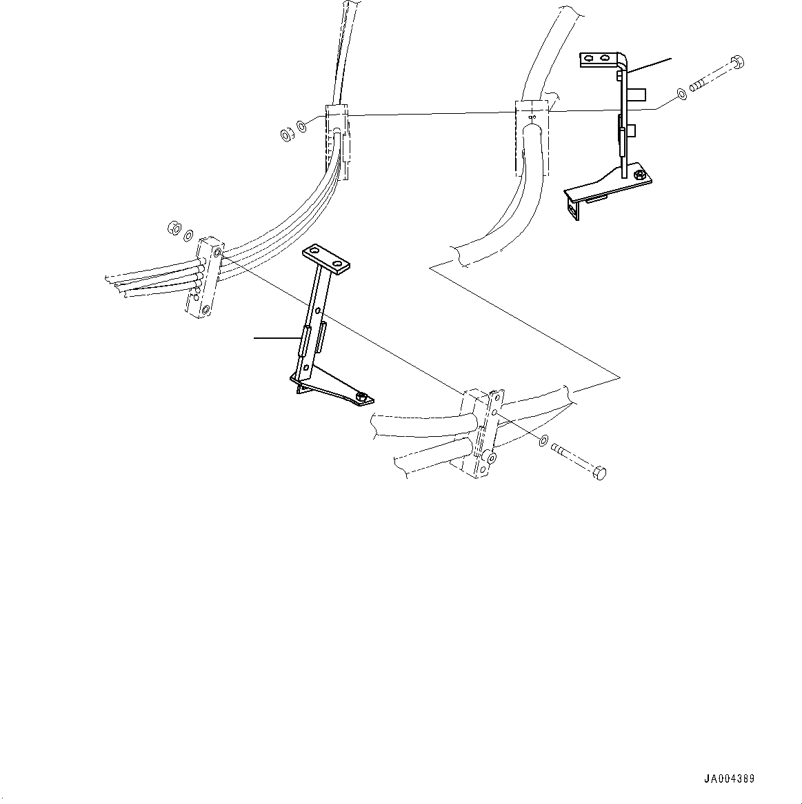 Схема запчастей Komatsu WA200-6 - ГИДРОЛИНИЯ, КОМПОНЕНТЫ (№779-) ГИДРОЛИНИЯ, С 4-Х СЕКЦИОНН. УПРАВЛЯЮЩ. КЛАПАН
