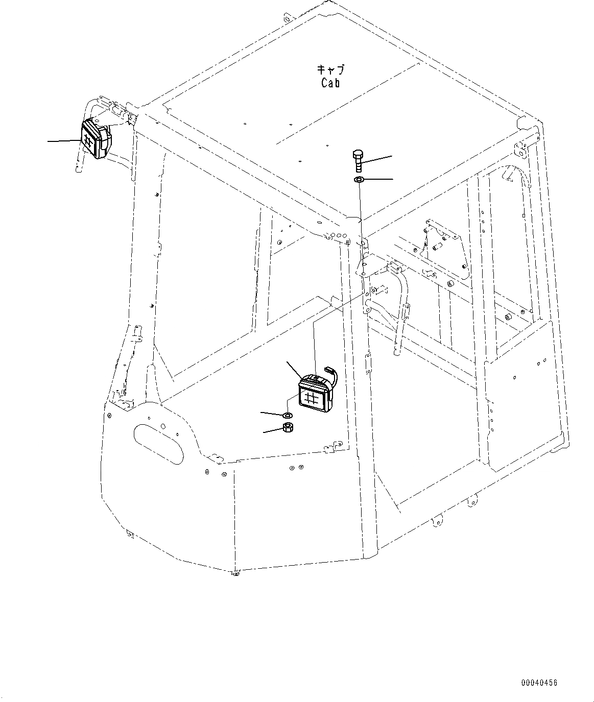 Схема запчастей Komatsu WA150-6 - АККУМУЛЯТОРН. ОТСЕК, КРЫШКА(№8-) АККУМУЛЯТОРН. ОТСЕК, БЕЗ АККУМУЛЯТОР DISCONNECT ПЕРЕКЛЮЧАТЕЛЬ