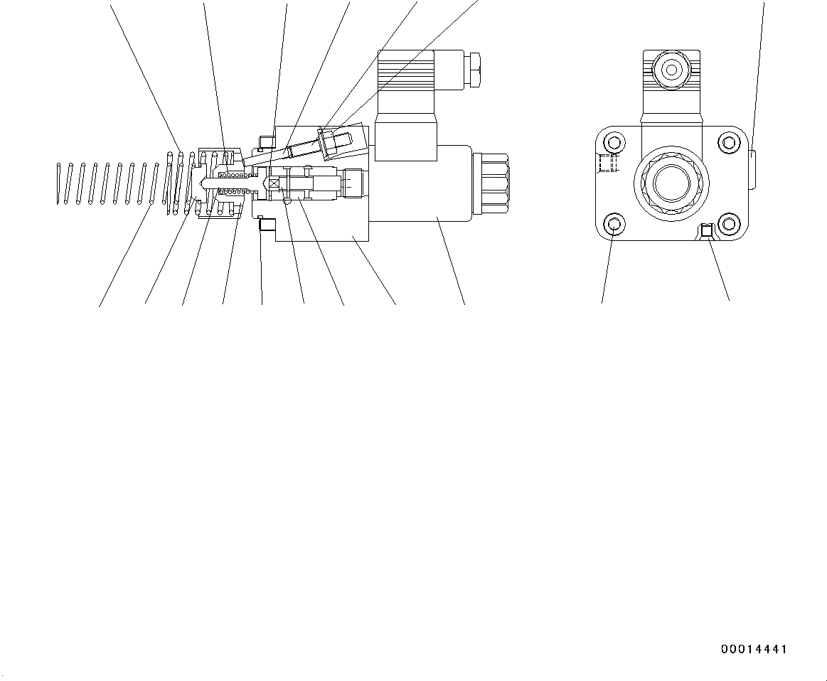 Схема запчастей Komatsu WA150-6 - ПЕРЕДАЧА, ВНУТР. ЧАСТИ, HST МОТОР (/) (№87-) ПЕРЕДАЧА, С ЭКСТРЕНН. УПРАВЛ., АВТОМАТИЧ. УПРАВЛ-Е ТИП