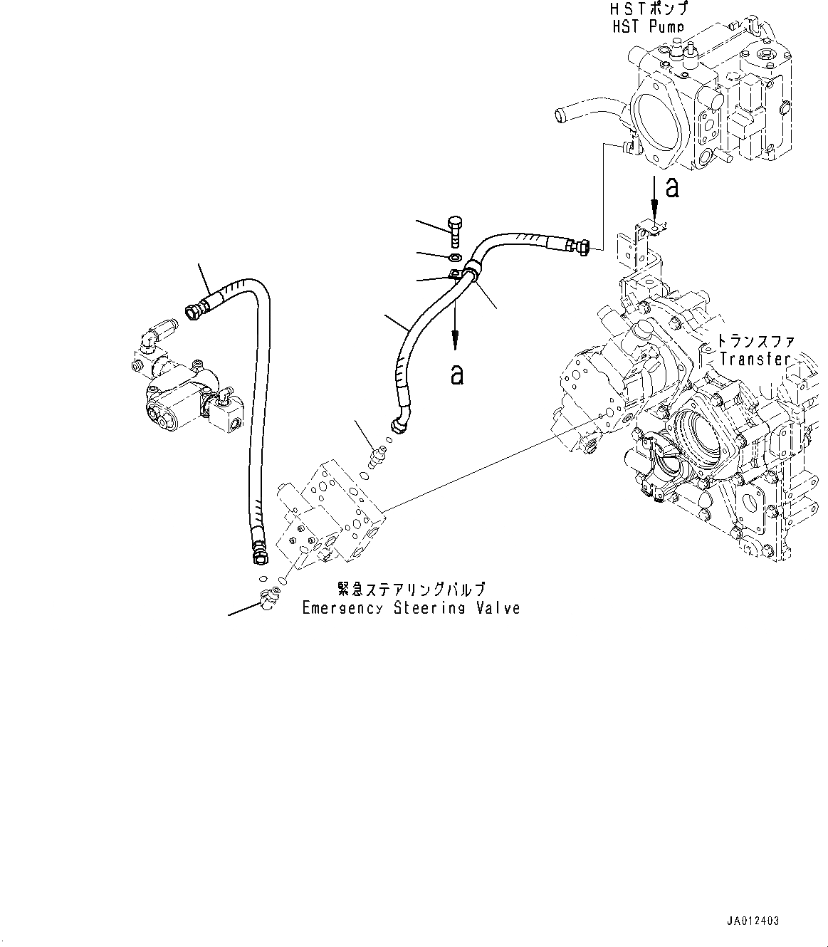 Схема запчастей Komatsu WA150-6 - ПЕРЕДАЧА, ЭКСТРЕНН. РУЛЕВ. УПРАВЛЕНИЕ КОМПОНЕНТЫ (/) (№8-) ПЕРЕДАЧА, С ЭКСТРЕНН. УПРАВЛ., АВТОМАТИЧ. УПРАВЛ-Е ТИП