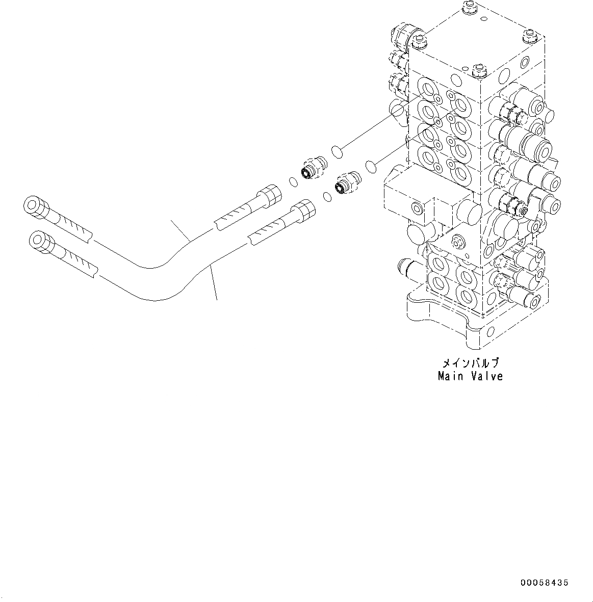 Схема запчастей Komatsu PC190LC-8 - АКТУАТОР КОНТУР, -АКТУАТОР, HCU-C АКТУАТОР КОНТУР, -АКТУАТОР, HCU-C