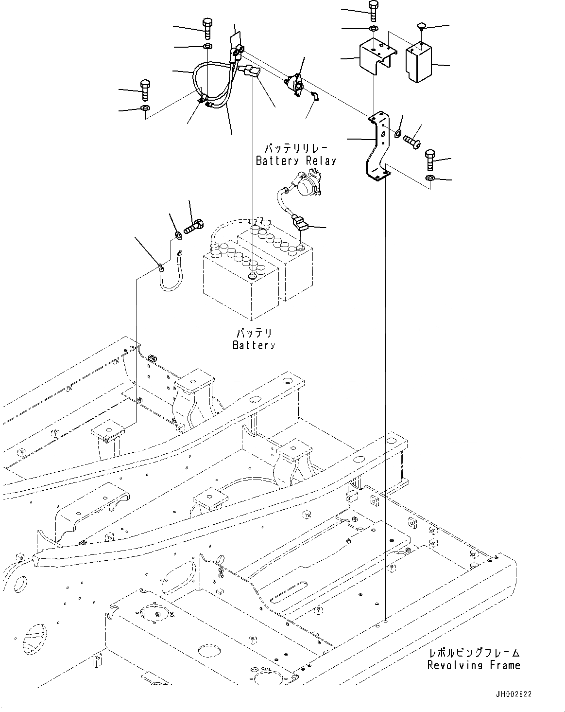 Схема запчастей Komatsu PC190NLC-8 - ЭЛЕКТРИЧ. ЭЛЕКТРОПРОВОДКА, ДЛЯ СТРАН ЕС, АККУМУЛЯТОР КАБЕЛЬ ДЛЯ DISCONNECT ПЕРЕКЛЮЧАТЕЛЬ ЭЛЕКТРИЧ. ЭЛЕКТРОПРОВОДКА, ДЛЯ СТРАН ЕС
