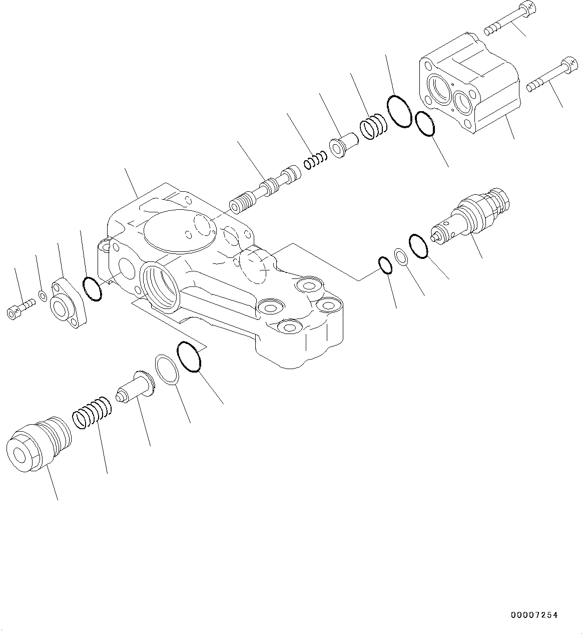 Схема запчастей Komatsu PC190NLC-8 - ЦИЛИНДР СТРЕЛЫ, ДЛЯ MACHINE С 2-СЕКЦИОНН. СТРЕЛА, КЛАПАН ПЕРЕГРУЗКИ, ДЛЯ ЦИЛИНДРА СТРЕЛЫ, RHS ЦИЛИНДР СТРЕЛЫ, ДЛЯ MACHINE С 2-СЕКЦИОНН. СТРЕЛА