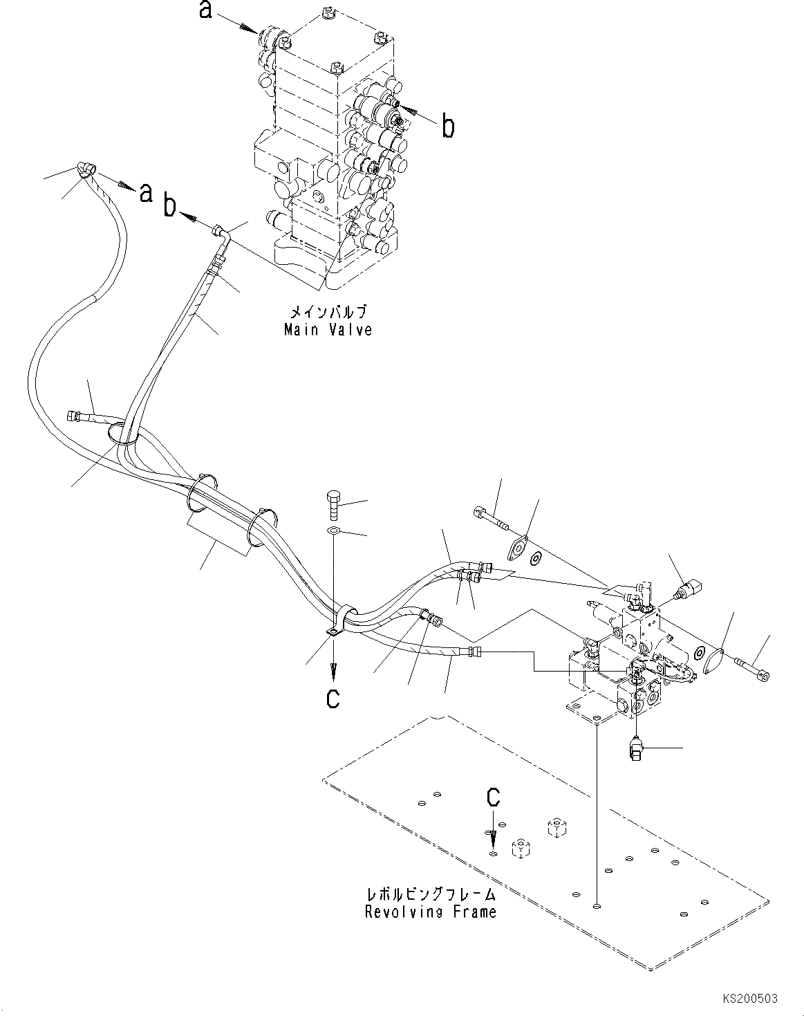 Схема запчастей Komatsu PC190NLC-8 - АКТУАТОР КОНТУР, -АКТУАТОР, (/) АКТУАТОР КОНТУР, -АКТУАТОР