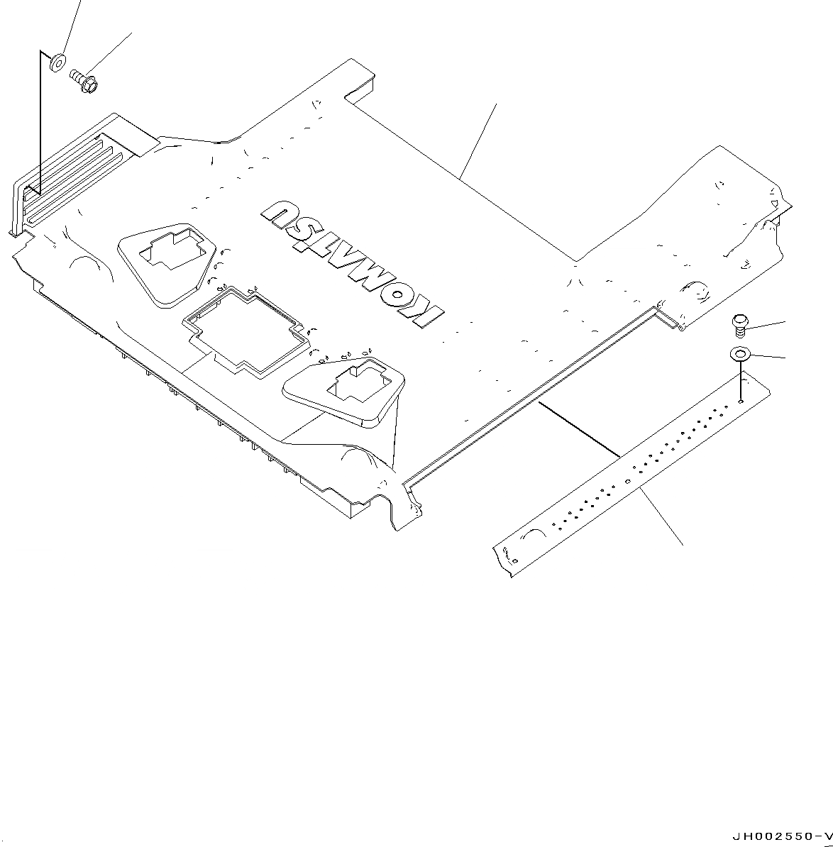 Схема запчастей Komatsu PC190NLC-8 - ПОЛ МАТЕРИАЛ, -АКТУАТОР ПОЛ МАТЕРИАЛ, -АКТУАТОР