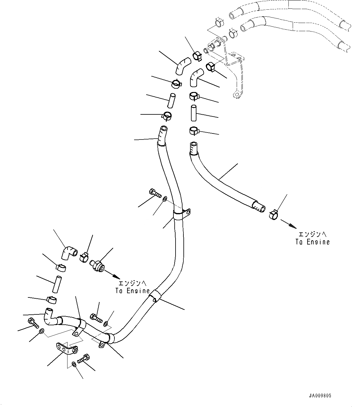 Схема запчастей Komatsu D65WX-16 - БЛОК КОНДИЦИОНЕРА, ОТОПИТЕЛЬ КРЕПЛЕНИЕ (№89-) БЛОК КОНДИЦИОНЕРА, С HARDENED ШКИВ
